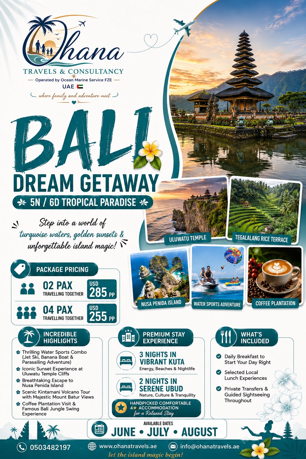 Bali Dream Getaway package UAE