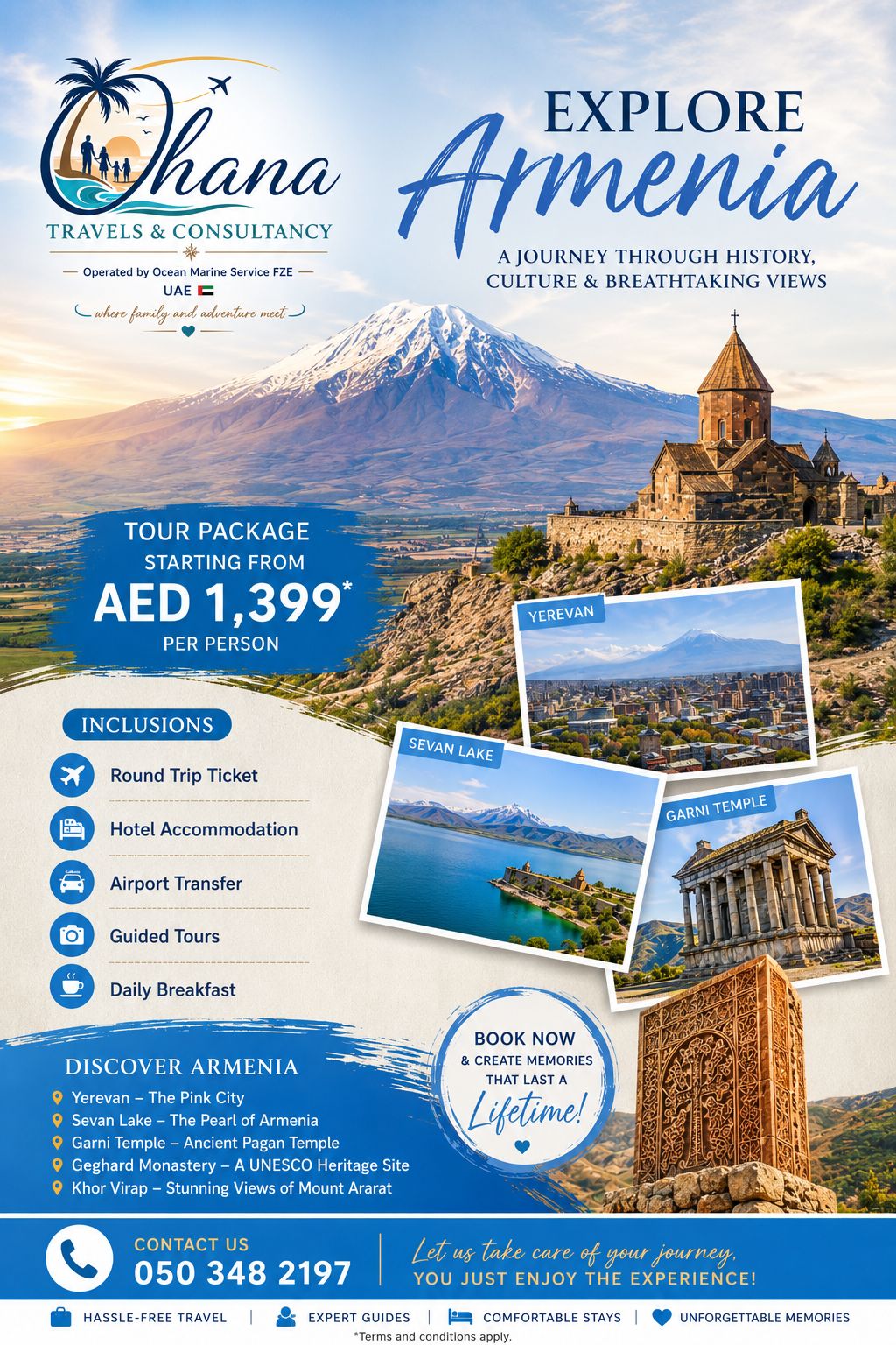 Explore Armenia package UAE
